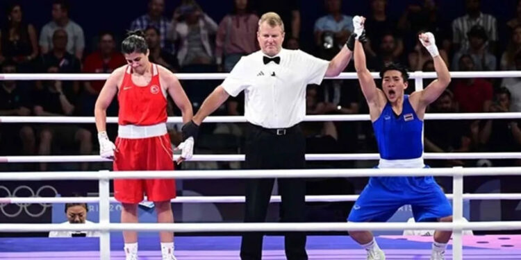 Busenaz Sürmeneli Paris 2024'e çeyrek finalde veda etti