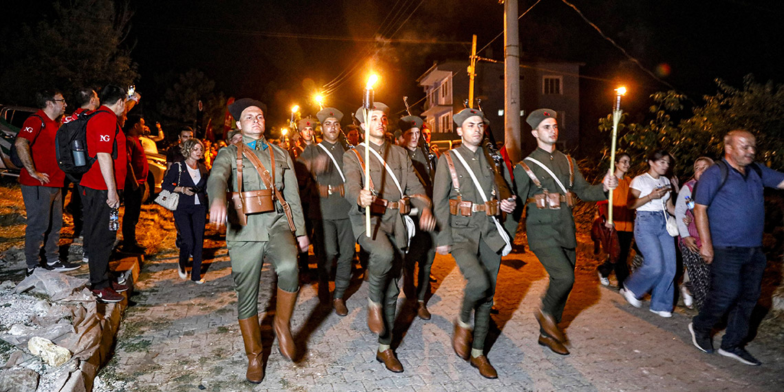 Büyük Taarruz'un 102'nci yılına coşkulu kutlama