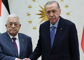 Cumhurbaşkanı Erdoğan Filistin Devlet Başkanı Abbas’ı kabul etti