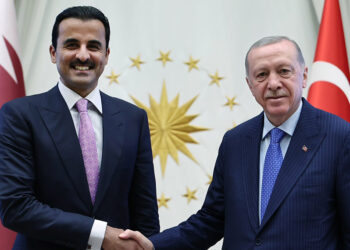 Cumhurbaşkanı Erdoğan, Katar Emiri Al Sani'yi kabul etti