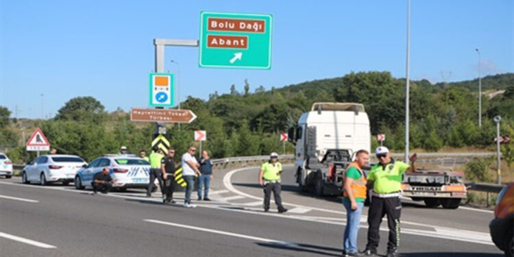D-100'ün Bolu Dağı geçişine taşıt sınırlaması