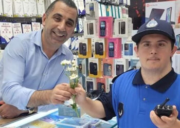 Down sendromlu Mustafa, 1 günlüğüne zabıta olup devriyeye çıktı