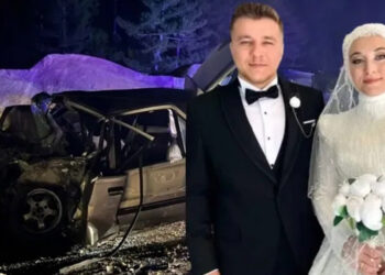 Düğün gecesi kaza; gelin ve damat hayatını kaybetti