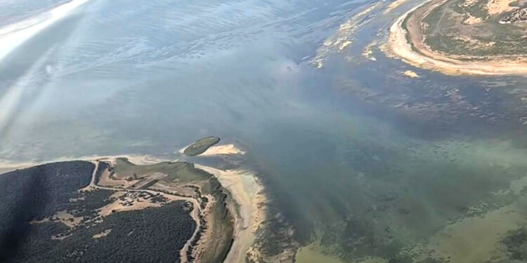 Eğirdir Gölü'nün yok oluşu havadan görüntülendi