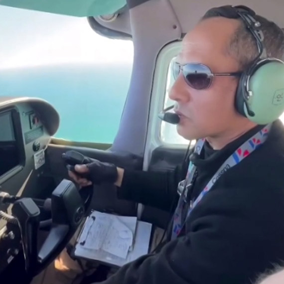 Eğirdir Gölü'nün yok oluşu havadan görüntülendi