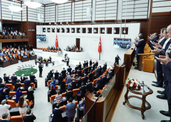 Filistin Devlet Başkanı Abbas'tan TBMM'de tarihi konuşma
