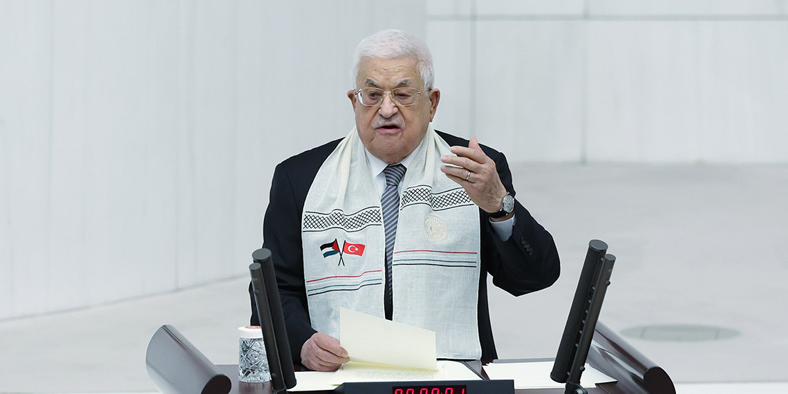 Filistin Devlet Başkanı Abbas'tan TBMM'de tarihi konuşma