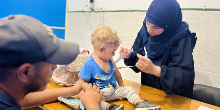 Filistin Kızılayı: Çocuk felcinde aşılama kampanyası 31 Ağustos’ta başlayacak