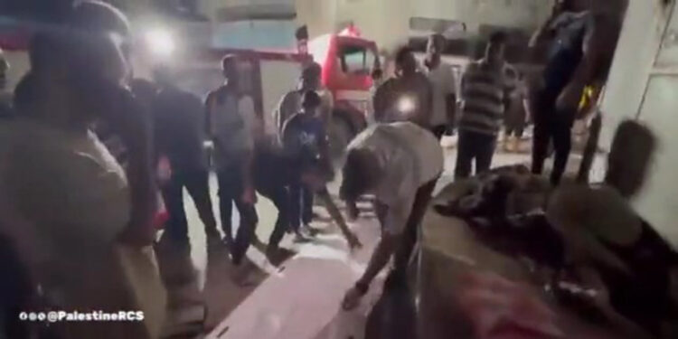 Filistin Kızılayı: İsrail'in saldırısında 3 kişi öldü, 4 kişi yaralandı