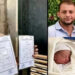 Filistinli baba, İsrail saldırısında 4 günlük ikiz bebeklerini ve eşini kaybetti