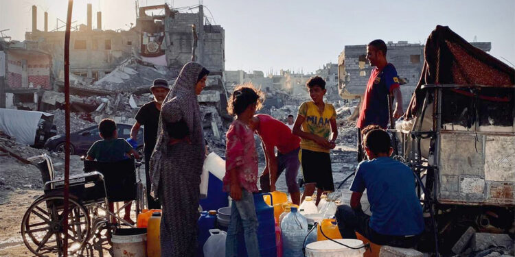 Gazze Şeridi'ndeki yardım operasyonları askıya alındı