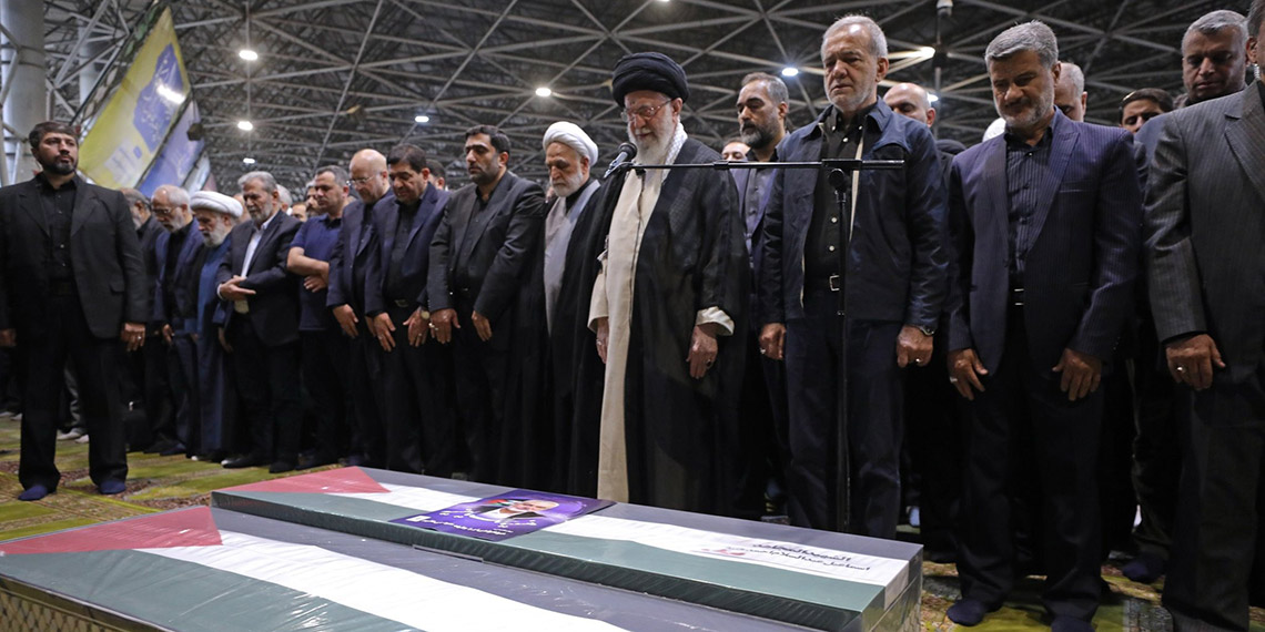 Haniye'nin cenaze töreni İran’da yapıldı