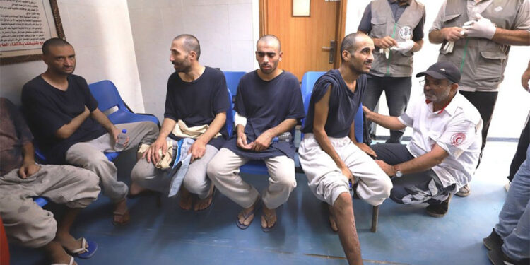 İsrail güçleri tarafından rehin tutulan 5 sivil serbest bırakıldı