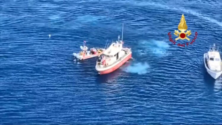 Sicilya'da batan yelkenli teknedeki kayıp kişinin cesedi bulundu