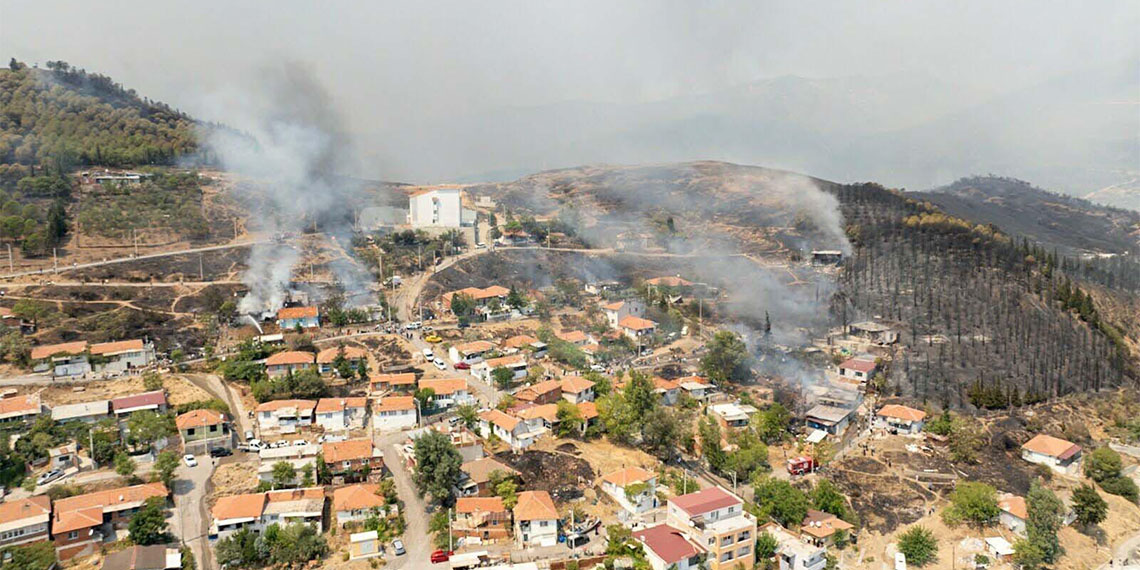 Türkiye Bilimler Akademisi (TÜBA) Çevre, Biyoçeşitlilik ve İklim Değişikliği Çalışma Grubu Üyesi Prof. Dr. Doğan Yaşar, 'Kuvvetli rüzgar güneye doğru devam etseydi, İzmir yangına teslim olabilirdi' dedi.