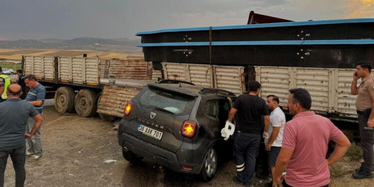 Kırıkkale'de TIR ile otomobil çarpıştı: 6 yaralı