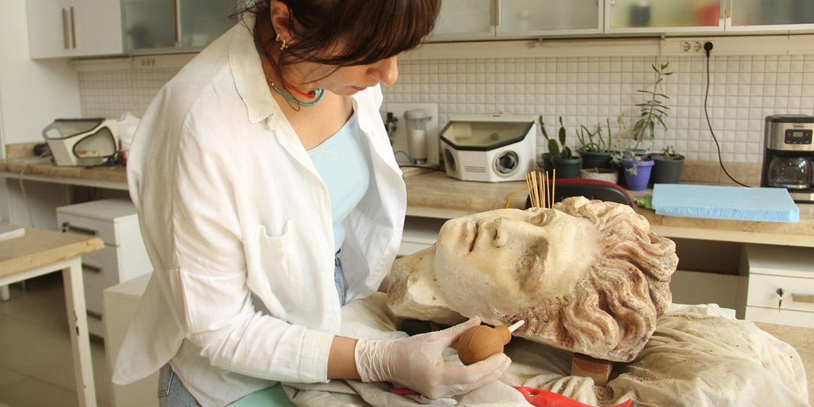 Laodikya Antik Kenti'nde renkli 'Skylla Grubu' heykelleri bulundu