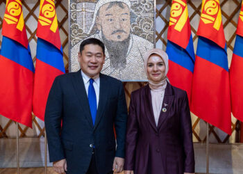 Mahinur Özdemir Göktaş Moğolistan temaslarını sürdürüyor