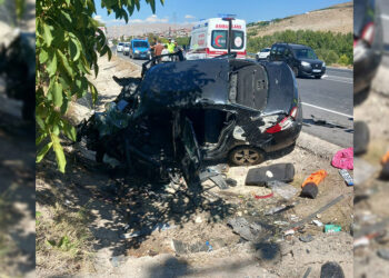 Malatya'da otomobil takla attı: 3 ölü, 1 yaralı