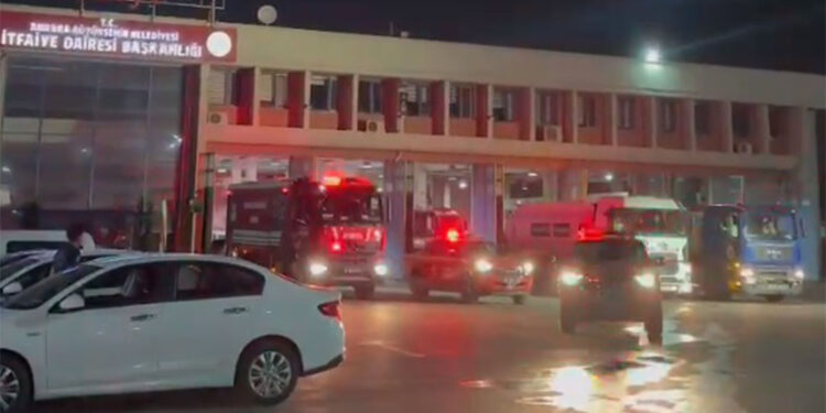 Çankırı'da çıkan orman yangınına Ankara'dan destek