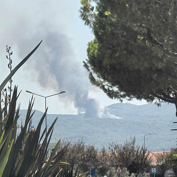 Ula ile Yatağan'daki orman yangınları 2'nci gününde havadan ve karadan müdahale sonucu 21 saatte kısmen kontrol altına alındı.