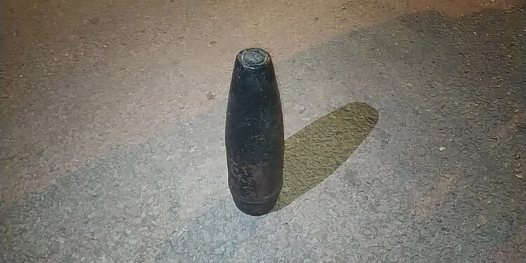 Oğlu ihbar etti; evinde 1'incü Dünya Savaşı'ndan kalma mühimmat bulundu