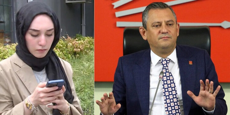 Özgür Özel, başörtüsü nedeniyle başvurusu reddedilen Dilara ile görüştü