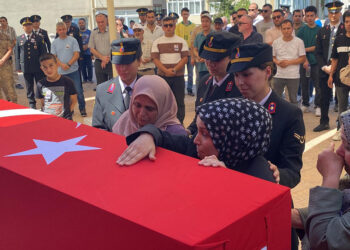 Şehit Astsubay Muhammet Kalaz, son yolculuğuna uğurlandı