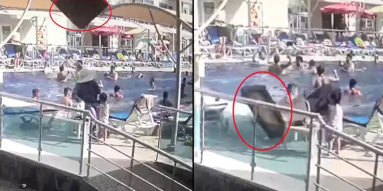 Şezlongda güneşlenirken üzerine baca kapağı düşen hemşire kurtarılamadı