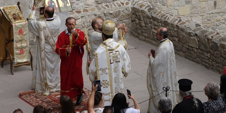 Sümela Manastırı'nda 11'inci ayin