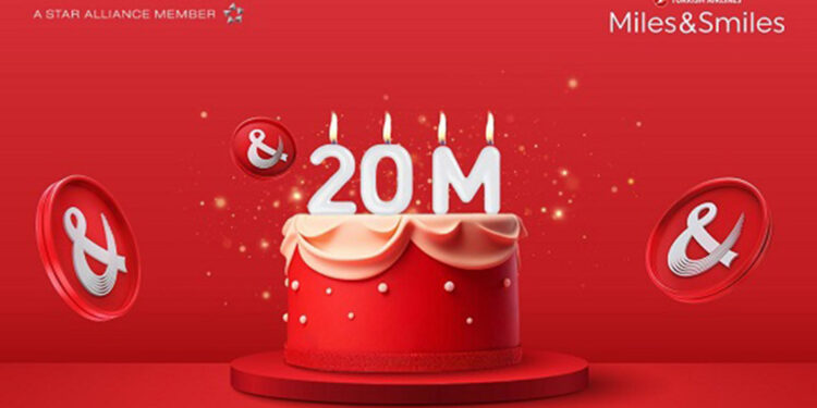 THY, 20 milyon Miles&Smiles üye sayısına ulaştı