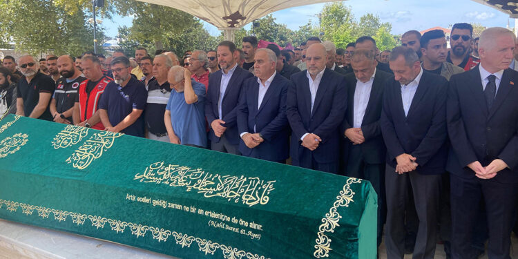 TMF Başkanı Bekir Yunus Uçar son yolculuğuna uğurlandı