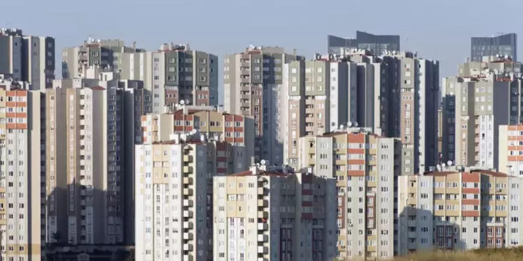 TÜİK: Yapı ruhsatı verilen yüz ölçümü 2'nci çeyrekte azaldı