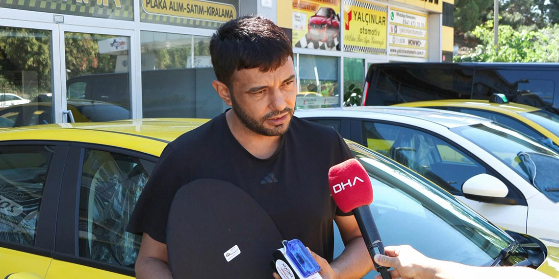 Taksi içi güvenlik kiti, silahı algılayıp uyarı veriyor