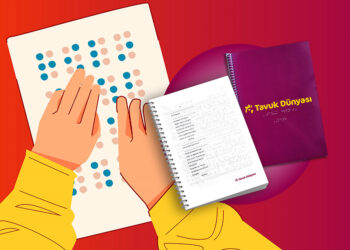 Tavuk Dünyası, görme engelli misafirleri için Braille alfabeli menü hazırladı
