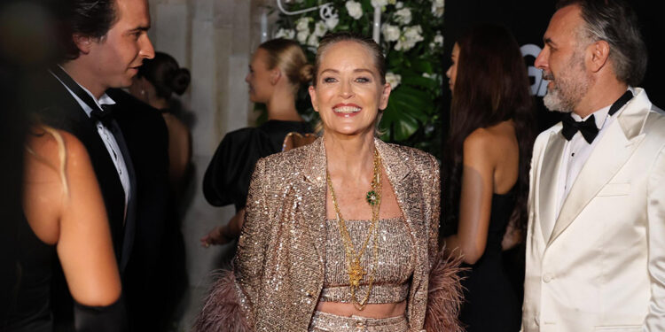 'Uluslararası İkon Ödülü' Bodrum'da Sharon Stone'a verildi