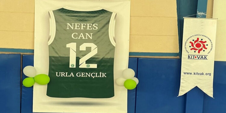 Urla'da Nefes Can anısına basketbol dostluk maçı