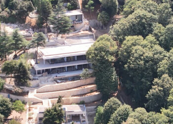 Vaniköy'de ormanın içindeki villa inşaatı durduruldu