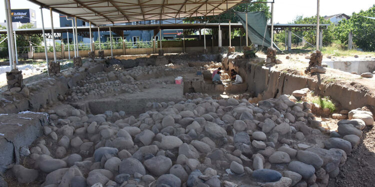 Yassıtepe Höyüğü'ndeki kazılarda 5 bin yıllık depo ortaya çıktı