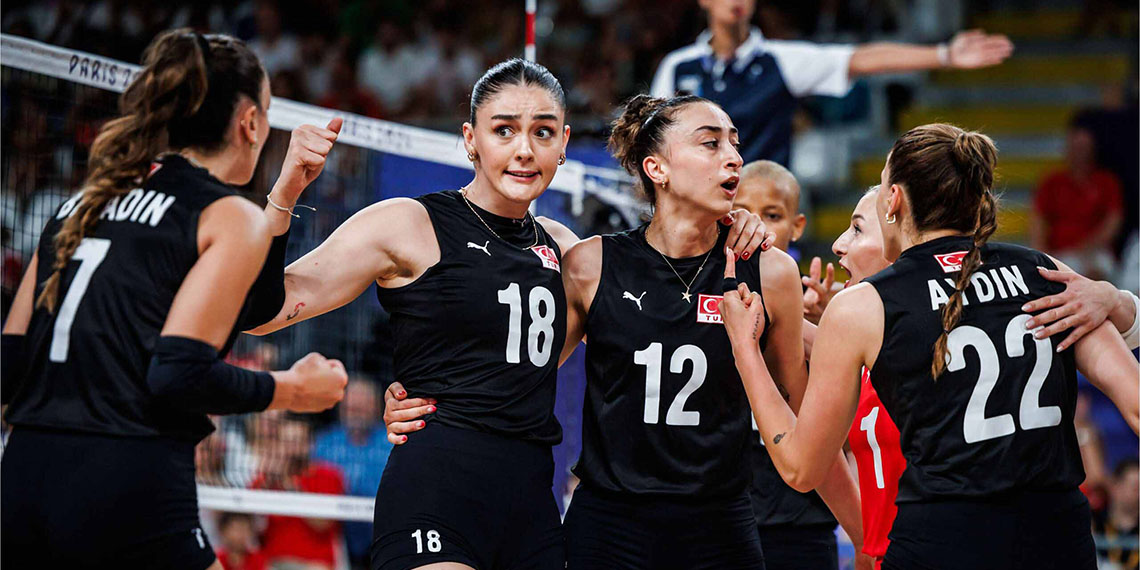 A Milli Kadın Voleybol Takımı çeyrek finale yükseldi