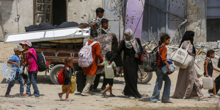 Han Yunus bölgesi tahliye ediliyor