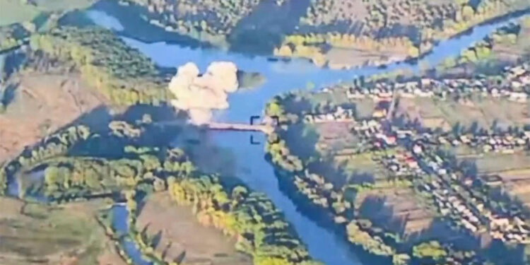 Ukrayna, Kursk'ta köprüyü vurdu