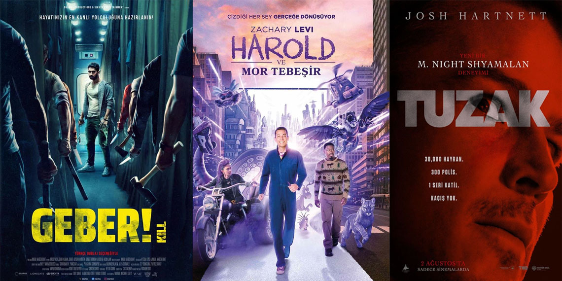 Vizyondaki filmler 2-9 Ağustos 2024