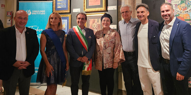 ‘Stati d'Arte Sanatın Halleri’ sergisi Villa Fidelia’da açıldı