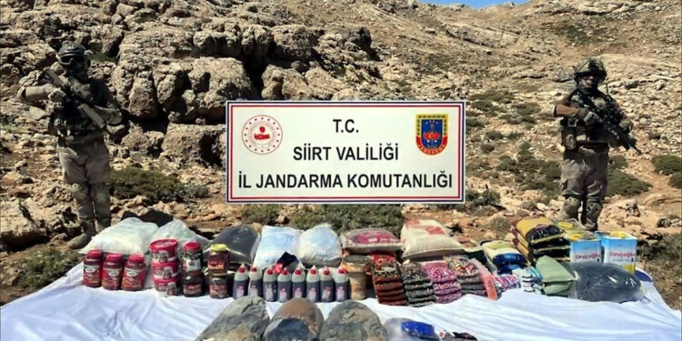 Gürz-17 operasyonlarında 71 mağara imha edildi