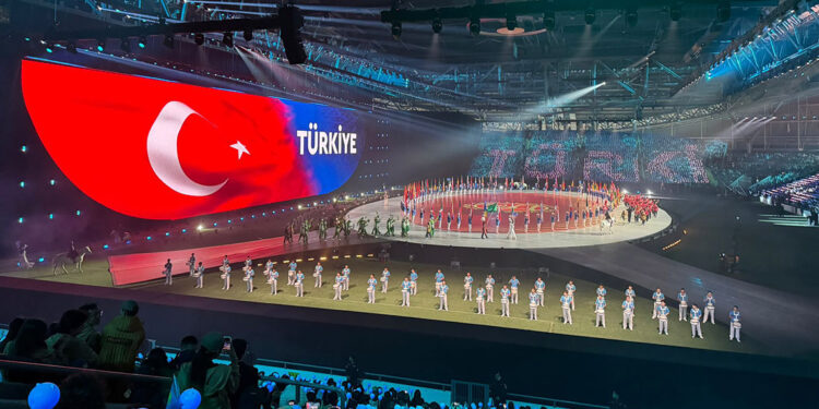 5'inci Dünya Göçebe Oyunları görkemli törenle açıldı