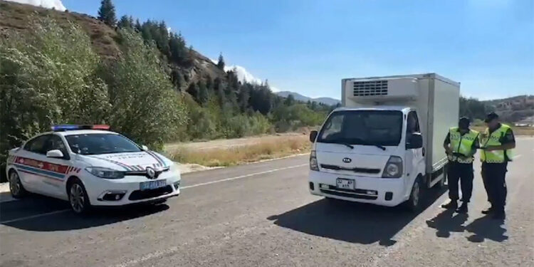 22-29 Ağustos tarihlerinde 2 milyon 365 bin 59 araç denetlendi