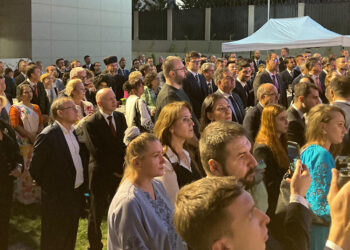 Ukrayna'nın bağımsızlığının 33'üncü yıl dönümü kutlandı