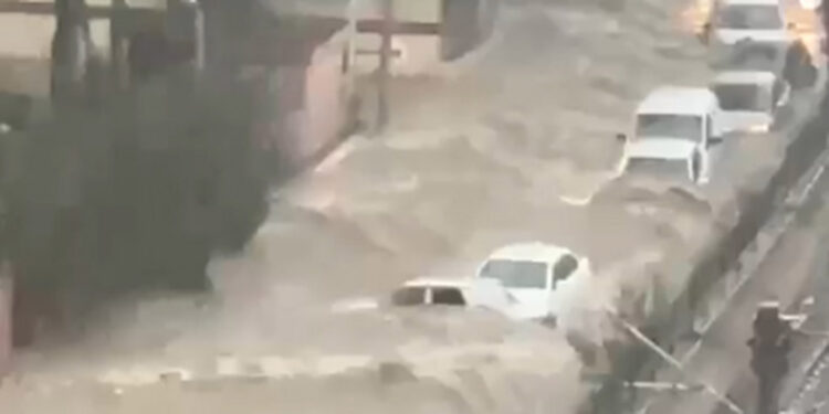 Adana'da sağanak sele neden oldu