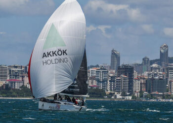 Akkök Holding Yelken Takımı, İlk TAYK Trofesi'nde 2’nci oldu